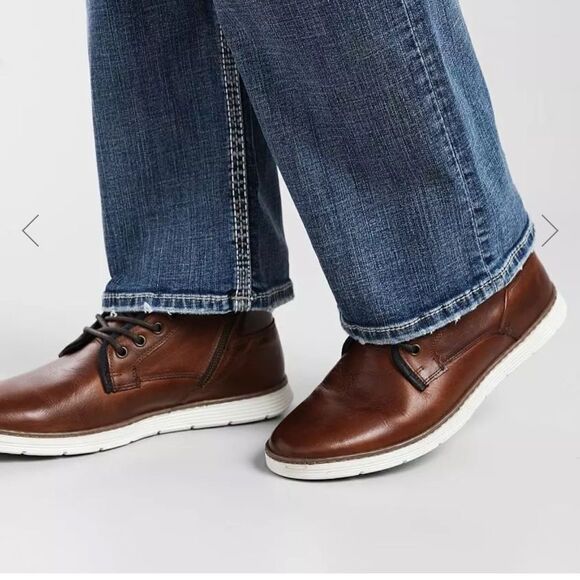 Crevo Finnegan Leather Boot BLACK 10.5 STITCH FIX NWT IN‎ PACKAGE - Picture 5 of 11